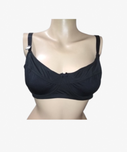 Women’s Non-Foam Underwire Bra - Black | LadyxCoral